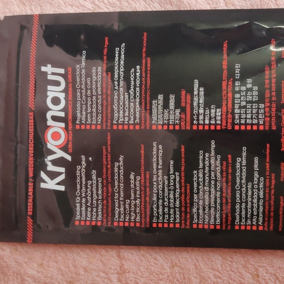 New in package kryonaut ultra high performance thermal grease - Picture 3 of 3